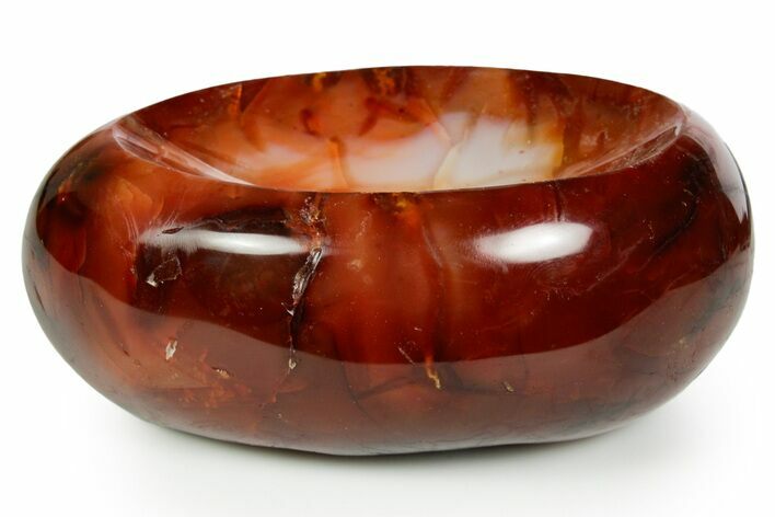 Beautiful Carnelian Agate Dish - Madagascar #361405